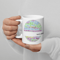 White glossy mug- Promoting linguistic reclamation- taking back terms from the patriarchy- all archetypes are beautiful !!