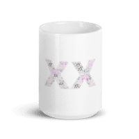 White glossy mug- promoting the cause- be part of the movement !!