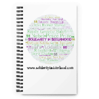 Spiral notebook- Brilliant, hard working women through the century- be inspired by these names to achieve !!