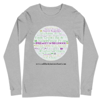 Unisex Long Sleeve Tee- Brilliant, hard working women through the century- be inspired by these names to achieve !!