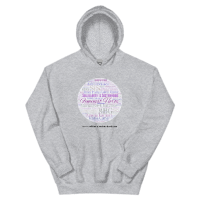 Unisex Hoodie- Celebrating our female icons and heroes and remembering that women can achieve anything !!