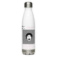 Stainless steel water bottle- Reminding us of the term that oppressed female power throughout the centuries- continuing the fight for equality in health care.