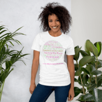 Unisex t-shirt- The fight for reproductive rights to be solely in the hands of women is ongoing. Promoting and normalising our right to choice !!