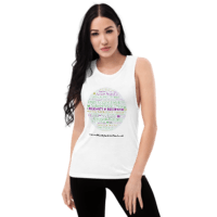 Ladies’ Muscle Tank- Brilliant, hard working women through the century- be inspired by these names to achieve !!