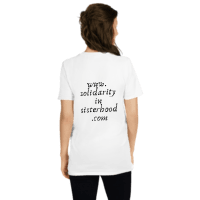 Short-Sleeve Unisex T-Shirt- promoting the cause- be part of the movement !!