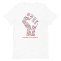 Unisex t-shirt- Call to action- we should not forget the fight for equality that women endure- we need to be strong to maintain our rights
