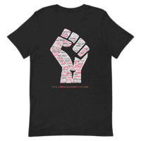 Unisex t-shirt- Call to action- we should not forget the fight for equality that women endure- we need to be strong to maintain our rights