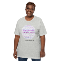 Unisex t-shirt- Celebrating our female icons and heroes and remembering that women can achieve anything !!