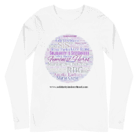Unisex Long Sleeve Tee- Celebrating our female icons and heroes and remembering that women can achieve anything !!