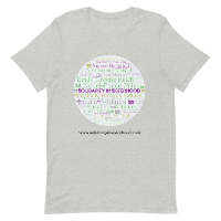 Unisex t-shirt- Brilliant, hard working women through the century- be inspired by these names to achieve !!