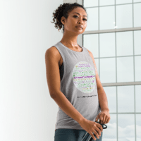 Ladies’ Muscle Tank- Brilliant, hard working women through the century- be inspired by these names to achieve !!