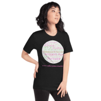 Unisex t-shirt- The fight for reproductive rights to be solely in the hands of women is ongoing. Promoting and normalising our right to choice !!
