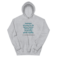 Unisex Hoodie- Promoting the cause- be proud and be part of the movement !!