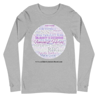 Unisex Long Sleeve Tee- Celebrating our female icons and heroes and remembering that women can achieve anything !!
