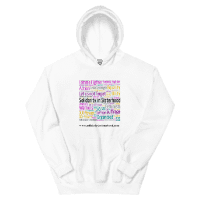 Unisex Hoodie- Power and beauty- celebrate and be strong – a symbol of modern feminism.