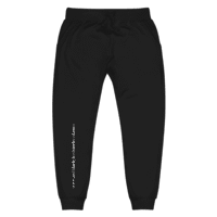 Unisex fleece sweatpants- quality active wear- promoting the cause- be part of the movement !!